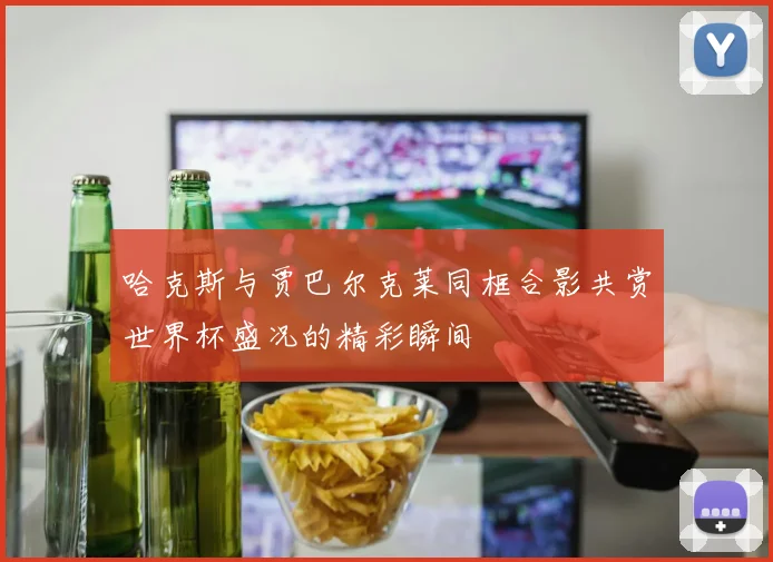 哈克斯与贾巴尔克莱同框合影共赏世界杯盛况的精彩瞬间